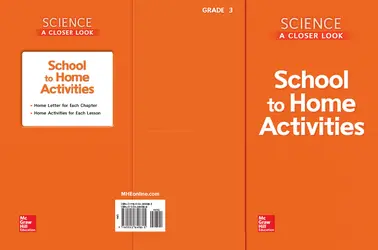 Science, A Closer Look, Grade 3, School to Home Activities