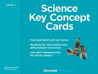 Science, A Closer Look, Grade 2, Key Concept Cards