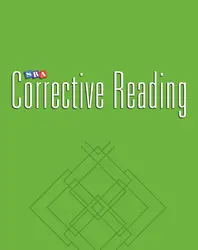 Corrective Reading Decoding Level C, Blackline Masters
