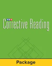 Corrective Reading Decoding Level C, Student Workbook (pack of 5)