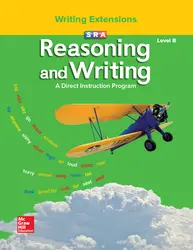 Reasoning and Writing Level B, Grades 1-2, Writing Extensions Blackline Masters
