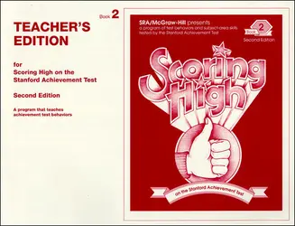 Scoring High on the SAT/9, Teacher Edition, Grade 2