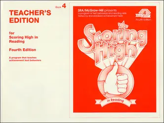 Scoring High in Reading 4th Edition Grade 4 Teacher Edition