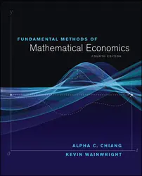 Fundamental Methods of Mathematical Economics