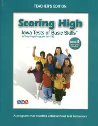 Scoring High on the ITBS, Grade 5, Teacher Edition with Tips Poster