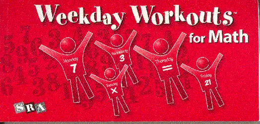 Weekday Workouts for Math, Student Booklet 10-Pack Grade 3
