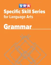 Specific Skill Series for Language Arts - Grammar Book, Level F