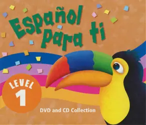 Español para ti Level 1, Materials Center DVD/Audio CD Version