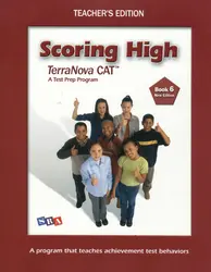 Scoring High Terra Nova CAT, Teacher Edition, Grade 6