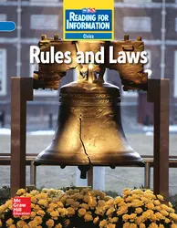 Reading for Information, On Level Student Reader, Civics - Rules and Laws, Grade 2