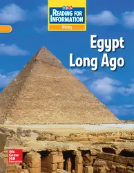 Reading for Information, Approaching Student Reader, History - Egypt Long Ago, Grade 6