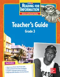 Reading for Information, Teacher Guide, Grade 3