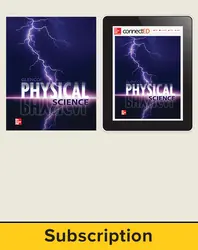 Physical Science, Digital & Print Student Bundle, 1-year subscription