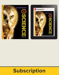Glencoe iScience, Integrated Course 3, Grade 8, Digital & Print Student Bundle, 1-year subscription