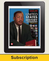 United States History and Geography: Modern Times, Student Learning Center, 1-Year Subscription