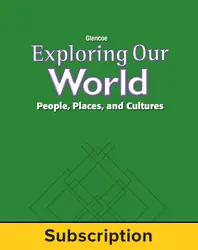Exploring Our World: Eastern Hemisphere, Online Teacher Edition with Resources, 1-Year Subscription