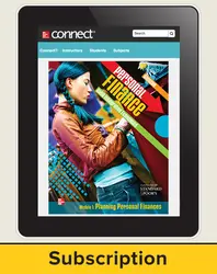 Personal Finance, Module 1, Connect Plus, up to 200 users/school/year, 6 year subscription