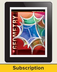 Geometry, eTeacherEdition Online, 6-year subscription