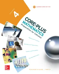 Core-Plus Mathematics, Course 4, Teacher Guide, Volume B