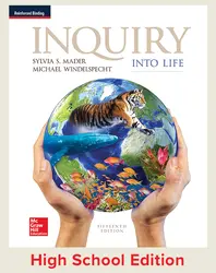 Mader, Inquiry Into Life, 2017, 15e, Student Edition, Reinforced Binding