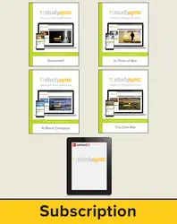 StudySync ELA Grade 8, Student/Units Reading & Writing Companions Bundle, 6 year