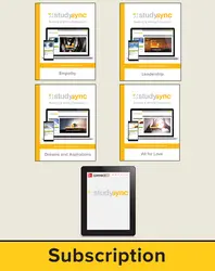 StudySync ELA Grade 9, Student/Units Reading & Writing Companions Bundle, 6 year