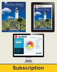 Bluman, Elementary Statistics © 2015, 9e ALEKS 360 Premium Print Bundle, 6-year Subscription