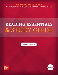 Discovering Our Past: A History of the United States-Early Years, Reading Essentials & Study Guide, Teacher Answer Key
