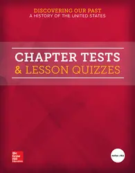 Discovering Our Past: A History of the United States, Chapter Tests & Lesson Quizzes