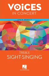 Hal Leonard Voices in Concert, Level 1B Treble Sight-Singing Book
