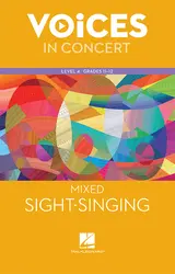 Hal Leonard Voices in Concert, Level 4 Mixed Sight-Singing Book