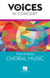 Hal Leonard Voices in Concert, Level 3 Tenor/Bass Choral Music Book