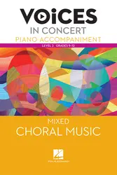 Hal Leonard Voices in Concert, Level 3 Mixed Piano Accompaniment Book