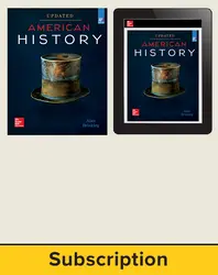 Brinkley, American History: Connecting with the Past UPDATED AP Edition, 2017, 15e, AP Advantage Print and Digital bundle, 1-year subscription