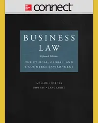 Connect 2-Semester online Access for Business Law