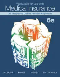 Workbook for use with Medical Insurance