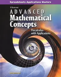 Advanced Mathematical Concepts: Precalculus with Applications, Spreadsheets Applications Masters