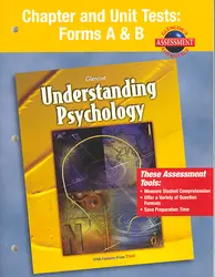 Understanding Psychology, Chapter and Unit Tests A and B