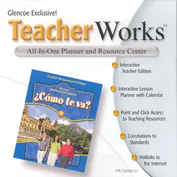 ¿Cómo te va? Level B Nivel azul, TeacherWorks CD-ROM