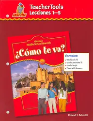 ¿Cómo te va? Intro Nivel rojo, Teacher Tools Lecciones 1-5