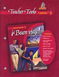 ¡Buen viaje! Level 1, TeacherTools Chapter 2