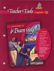¡Buen viaje! Level 1, TeacherTools Chapter 13
