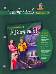 ¡Buen viaje! Level 2, TeacherTools Chapter 2