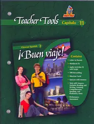 ¡Buen viaje! Level 2, TeacherTools Chapter 11