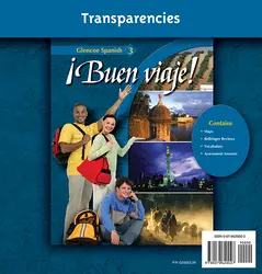 ¡Buen viaje! Level 3, Transparency Binder