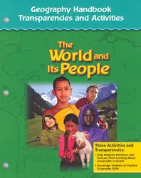 The World and Its People: Western Hemisphere, Europe, and Russia, Geography Handbook Transparencies, Strategies and Activities