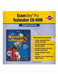 The World and Its People: Western Hemisphere, Europe, and Russia, ExamView® Pro Testmaker CD-ROM