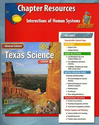 Glencoe iScience, Level Blue, Grade 8, Chapter Fast Files: Interactions of Human Systems