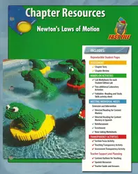 Glencoe iScience, Level Green, Grade 7, Chapter Fast Files: Newton's Laws of Motion