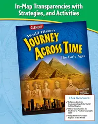 Journey Across Time, Early Ages, In Text Map Transparencies, Strategies and Activities